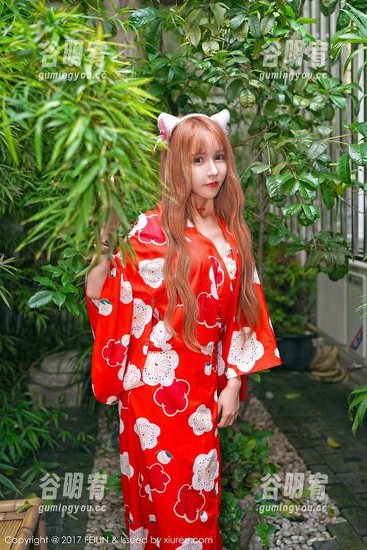 Feilin嗲囡囡 - 窥探王婉悠Queen的私拍写真：白裙，隐秘的诱惑