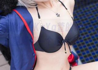 运气好的遇见：KaYa萱的海边写真，原图精选一个接一个！