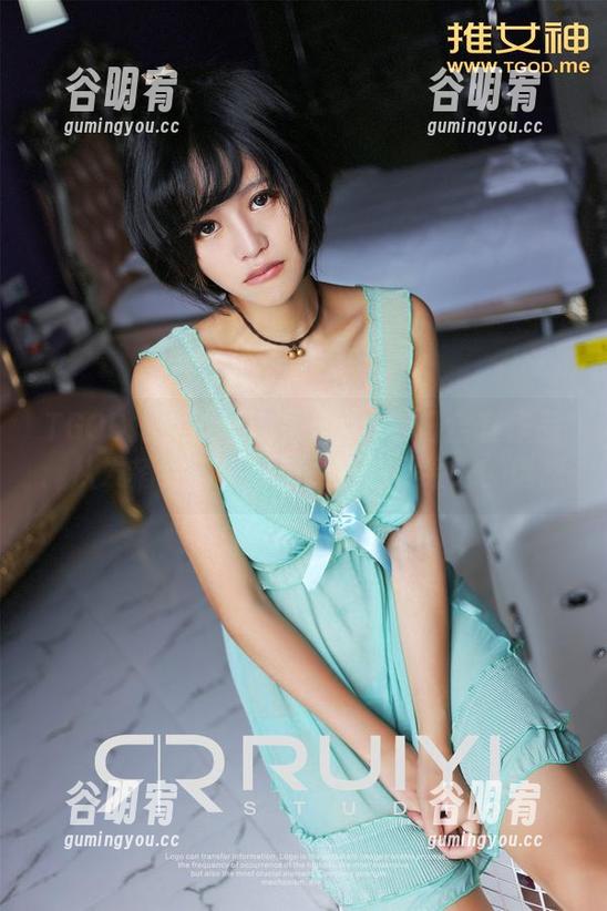 TGOD推女神 - 欧尼anne夏日全套作品：从发梢到脚尖，都是一种不经意的诱惑
