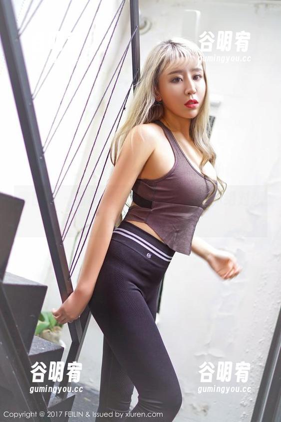 嗲囡囡 - 陆梓琪黑色写真合集：你绝对想不到的性感诱惑