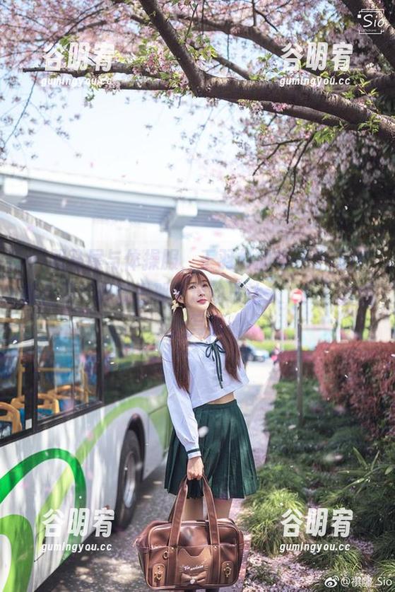 “双马尾与体操服，王羽杉的每一个动作都在说‘我就是那个运动小达人’！”套图，写真